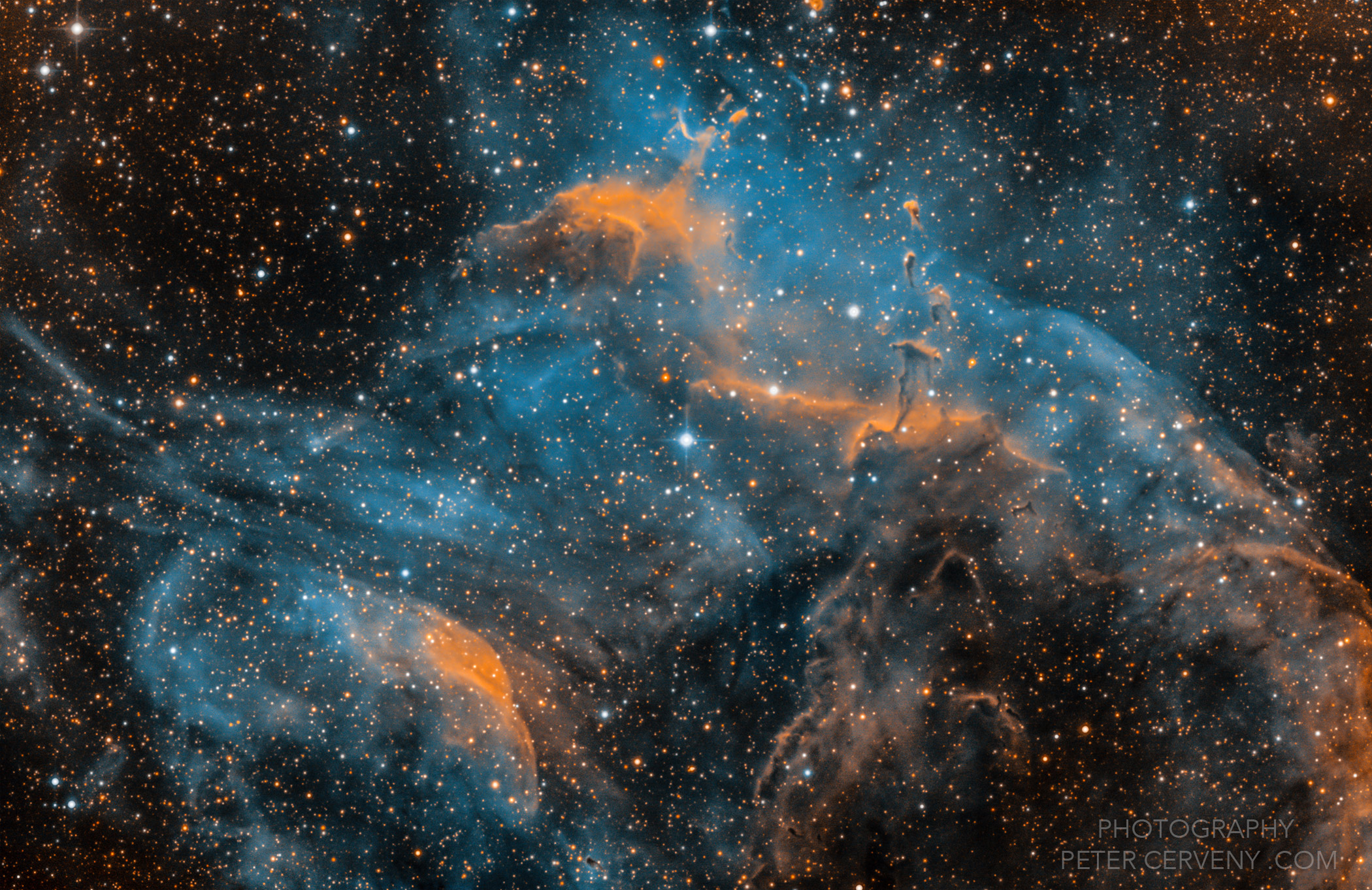 GUM 37 Southern Tadpole Nebula