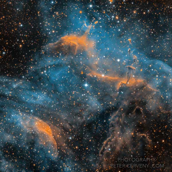 GUM37 Southern Tadpole Nebula