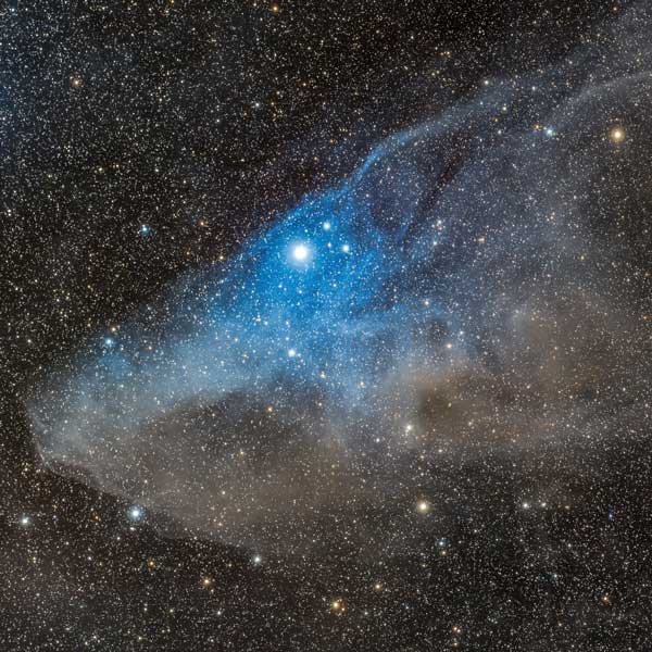 IC4592 Blue Horse Head Nebula