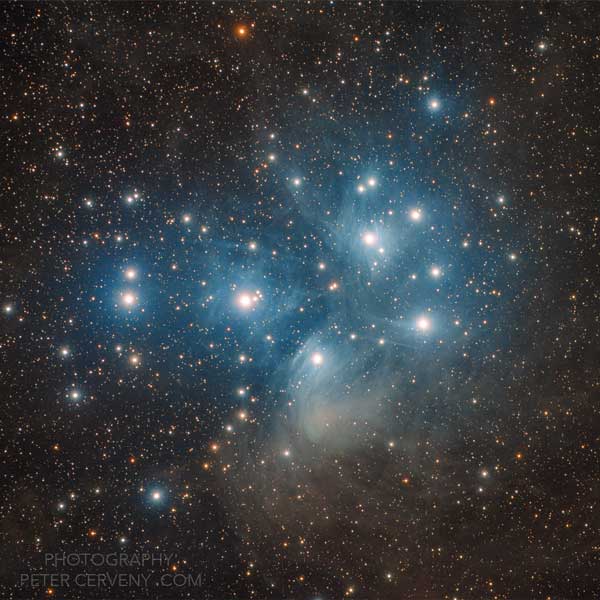 M45 - Pleiades incl. NGC1435/1432 Nebulae
