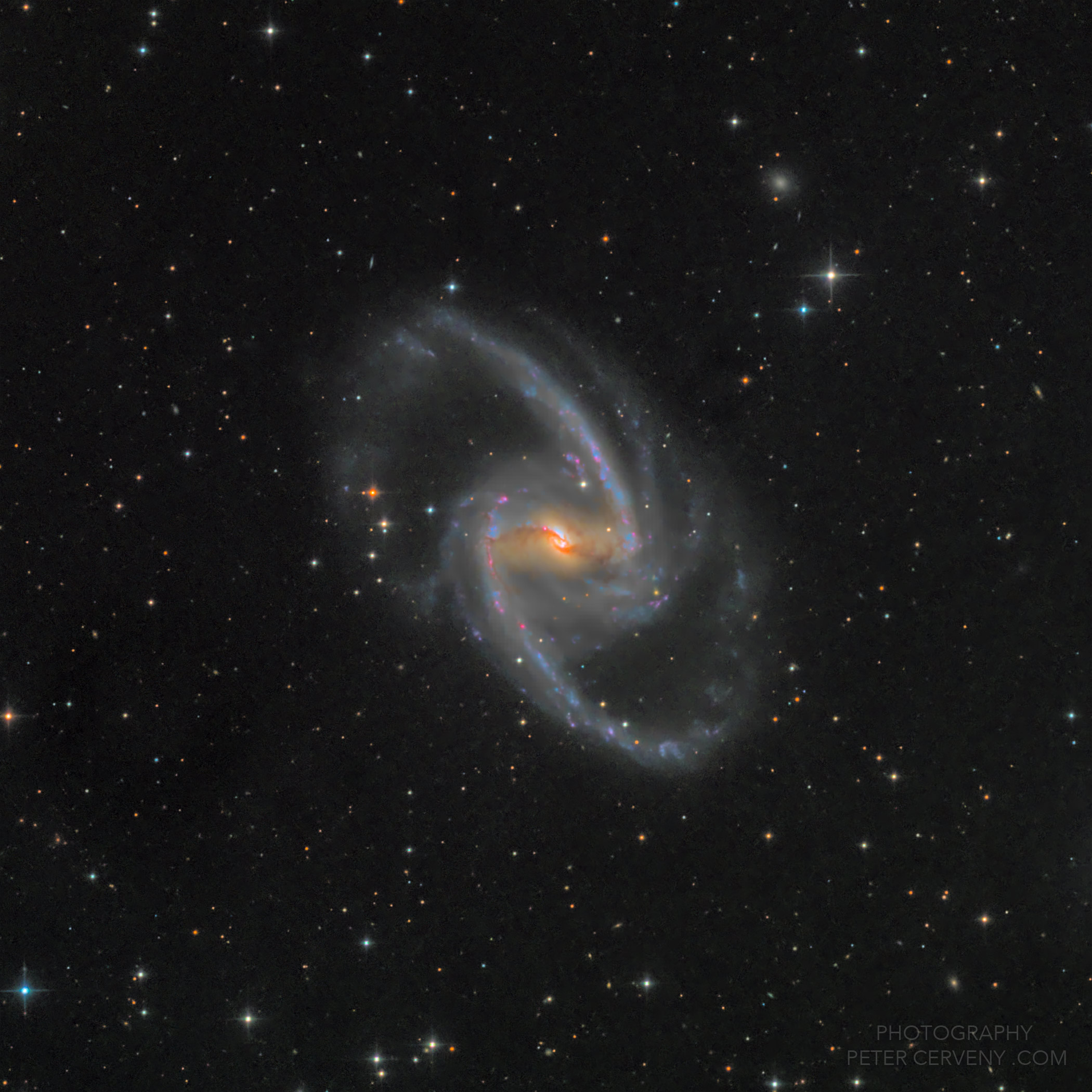 NGC1365 Fornax Propeller Galaxy