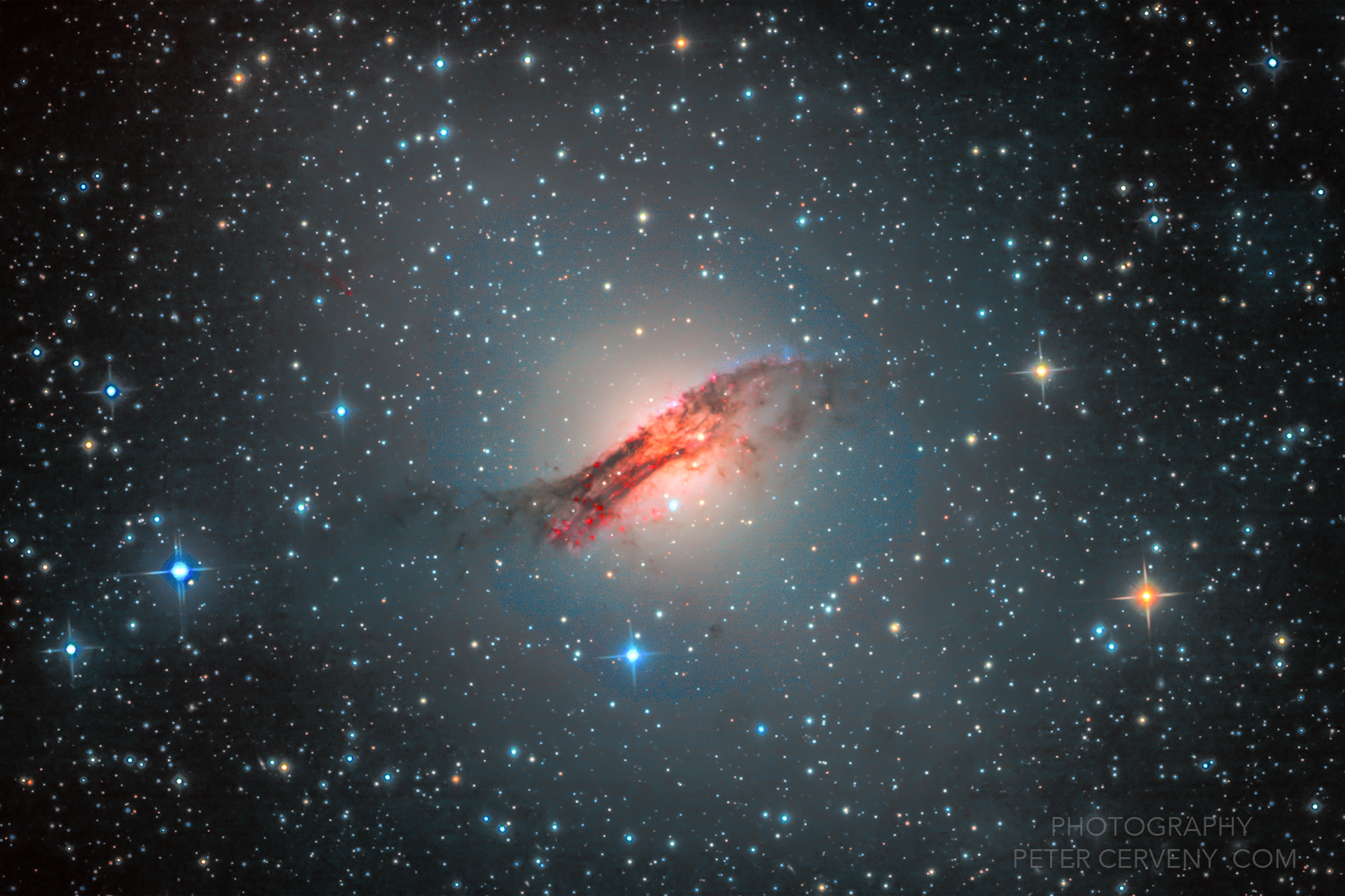 NGC5128 Centaurus A Galaxy