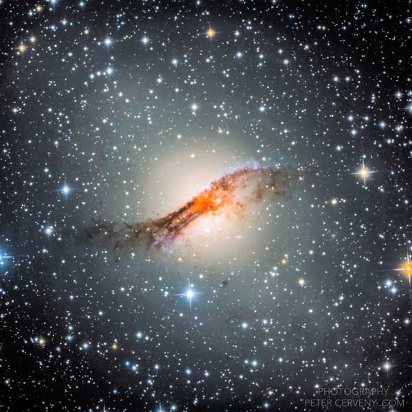 NGC 5128 Centaurus A Galaxy