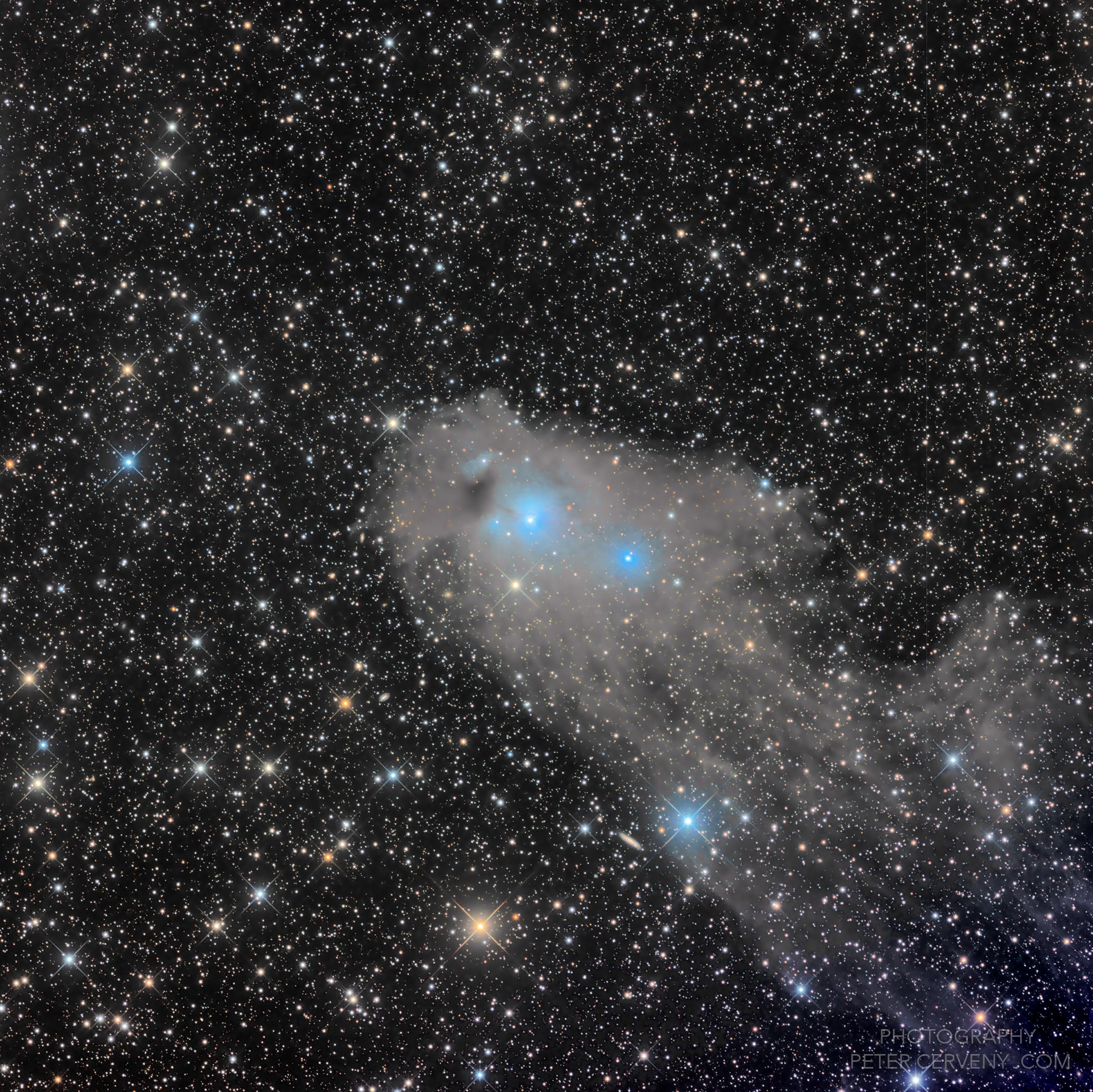 IC 4347, NGC 5367 in CG12 Nebula