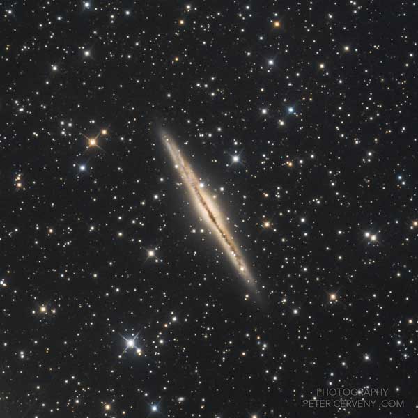 NGC891 Silver Sliver Galaxy