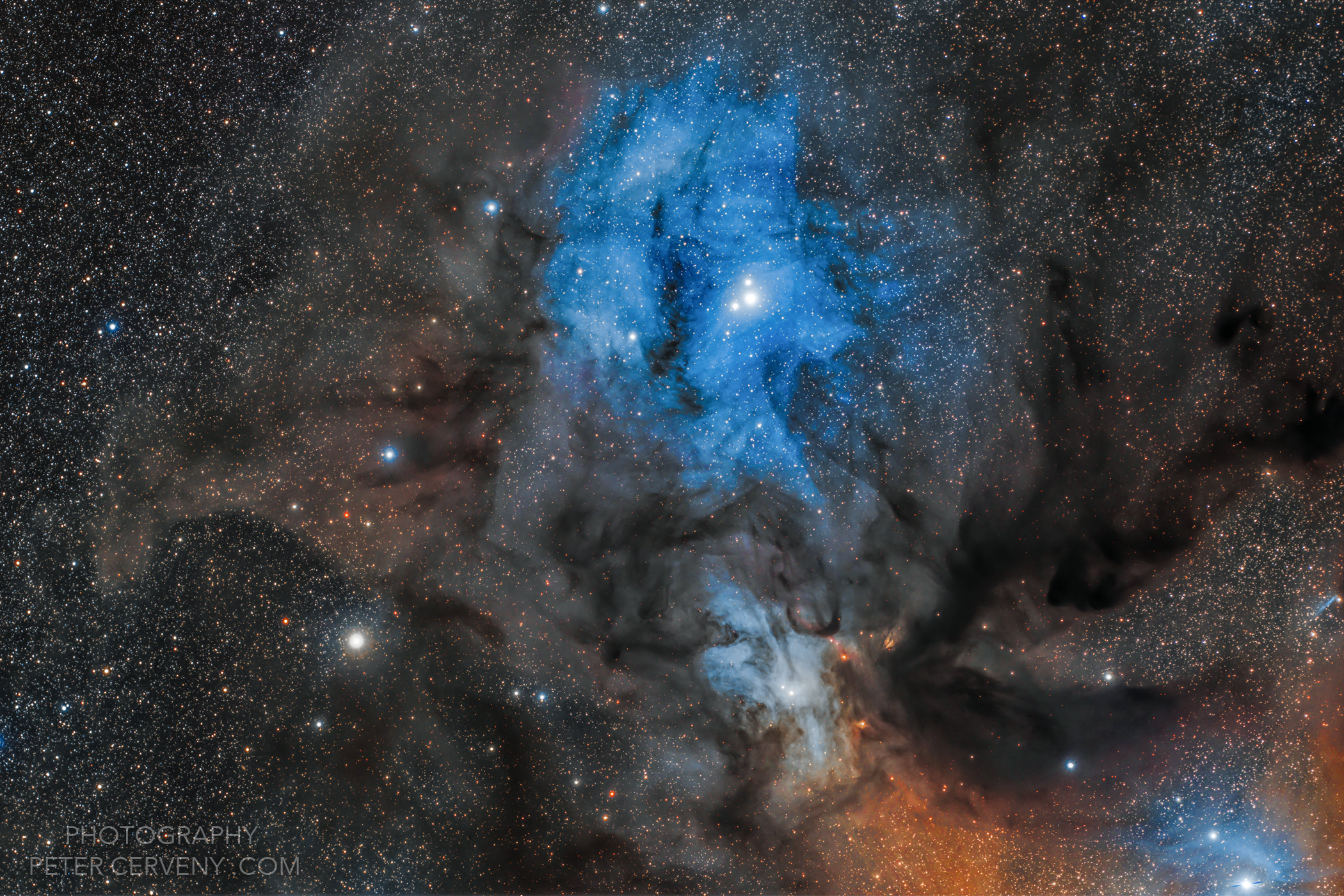 IC 4604 – Blue Nebula of Rho Ophiuchi