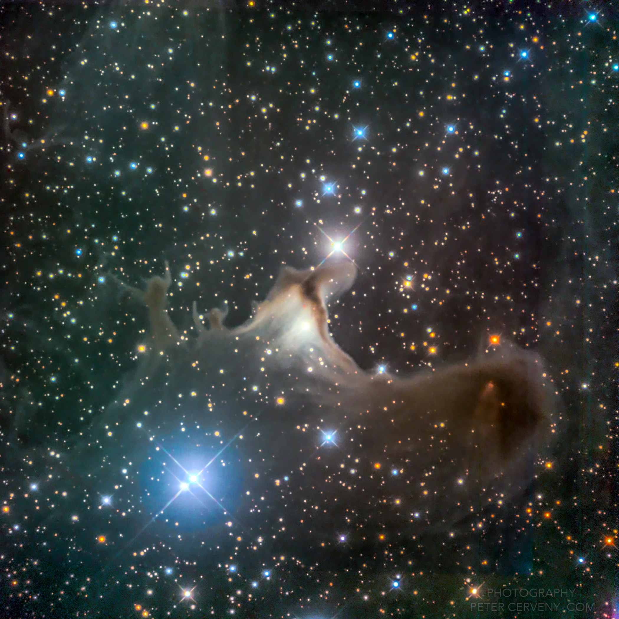 Sh2-136 Ghost Nebula