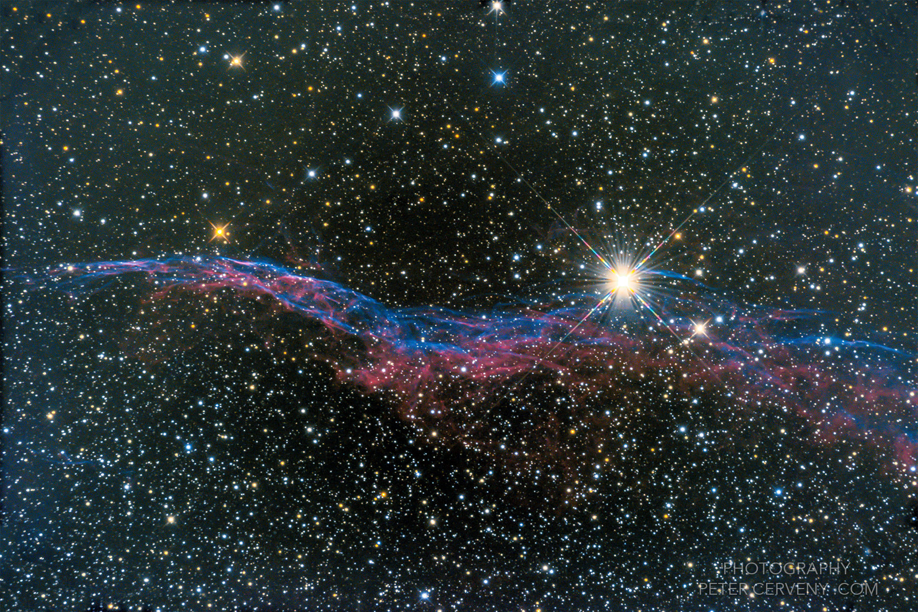 NGC6960 Western Veil Nebula