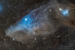 IC4592 Blue Horse Head Nebula