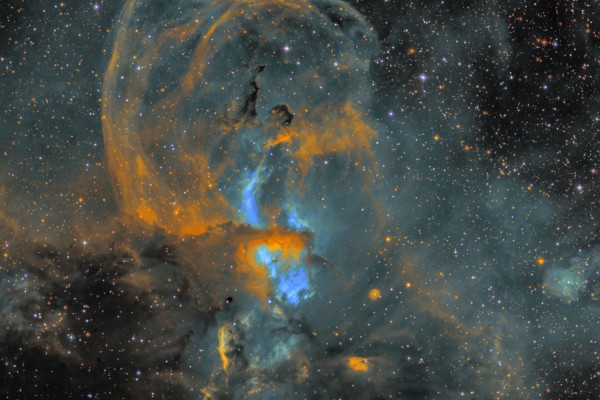 NGC3576 - Statue of Liberty Nebula NGC3576 - Statue of Liberty Nebula