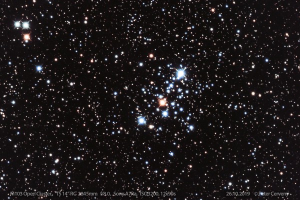Messier 103 | Open Star Cluster