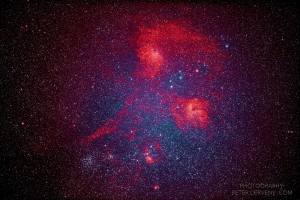 IC410 Nebulae Widefield | © by Peter Cerveny